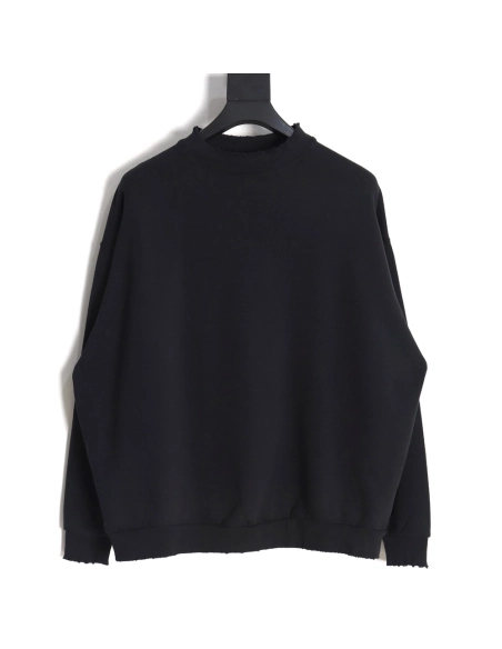 Balenciaga embroidered back crew neck sweatshirt,Balenciaga Sweatshirt,Sweatshirt,APPAREL