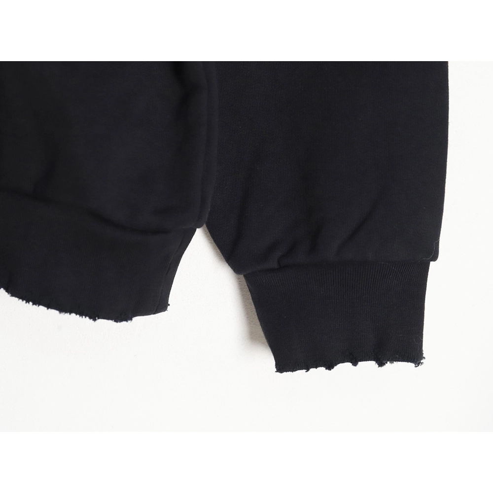 Balenciaga embroidered back crew neck sweatshirt,Balenciaga Sweatshirt,Sweatshirt,APPAREL