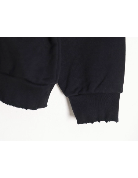 Balenciaga embroidered back crew neck sweatshirt,Balenciaga Sweatshirt,Sweatshirt,APPAREL