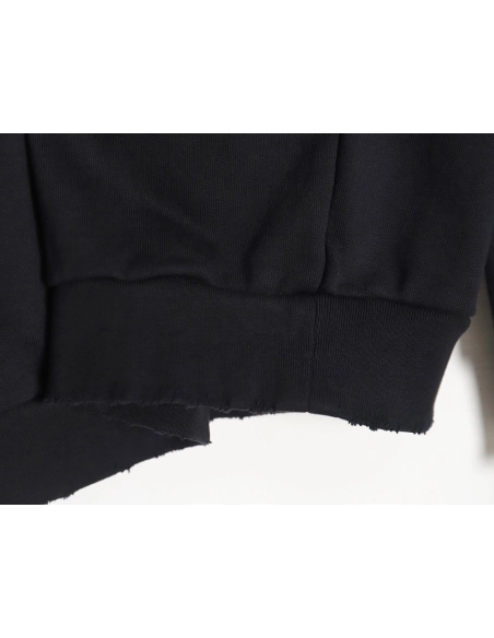 Balenciaga embroidered back crew neck sweatshirt,Balenciaga Sweatshirt,Sweatshirt,APPAREL