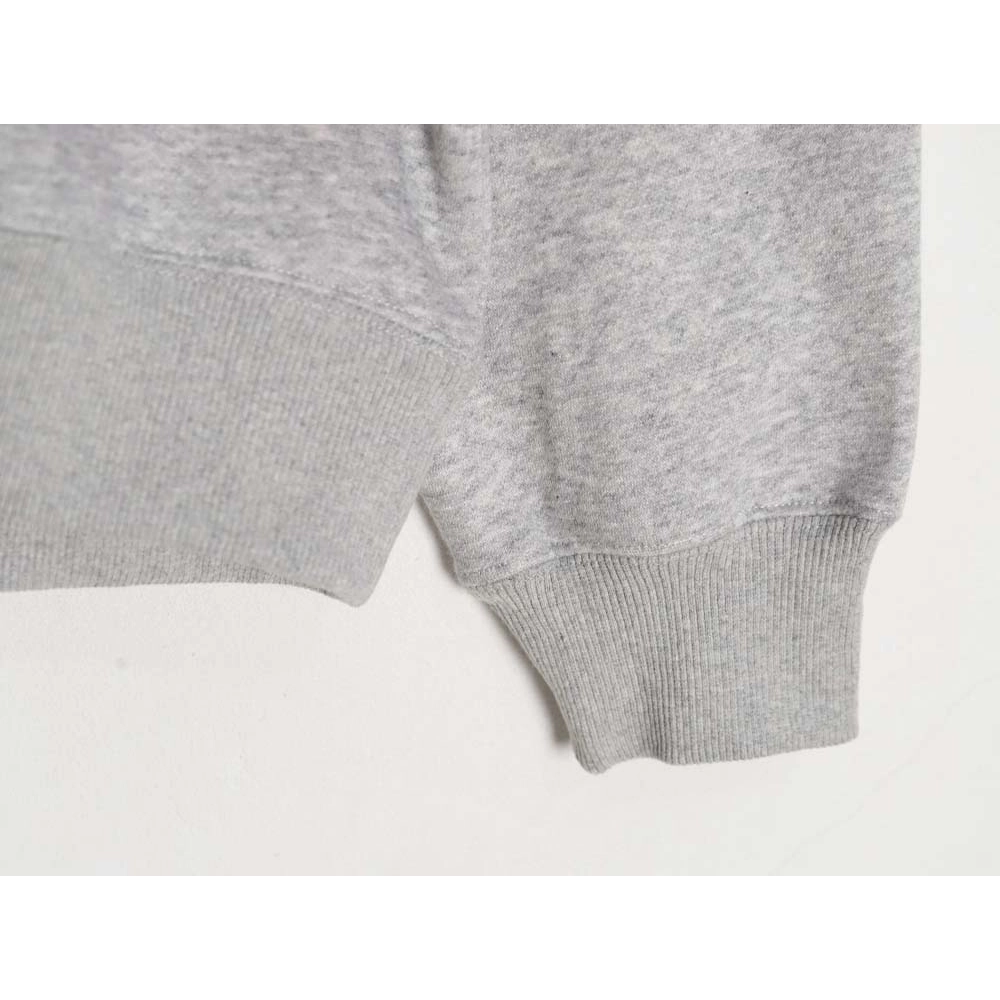 Nike x Stussy Nike Stussy joint 23SS solid color embroidered logo velvet sweatshirt,Stussy Sweatshirt,Sweatshirt,APPAREL