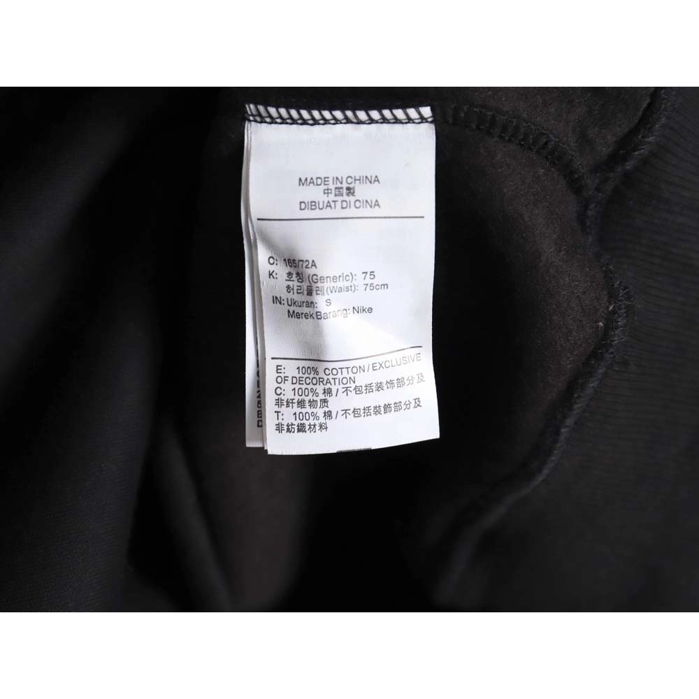 Nike x Stussy Nike Stussy joint 23SS solid color embroidered logo velvet sweatshirt_CM_1,Nike Sweatshirt,Sweatshirt,APPAREL