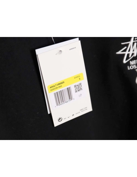 Nike x Stussy Nike Stussy joint 23SS solid color embroidered logo velvet sweatshirt_CM_1,Nike Sweatshirt,Sweatshirt,APPAREL