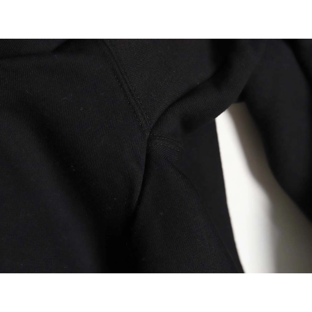 Nike x Stussy Nike Stussy joint 23SS solid color embroidered logo velvet sweatshirt_CM_1,Nike Sweatshirt,Sweatshirt,APPAREL