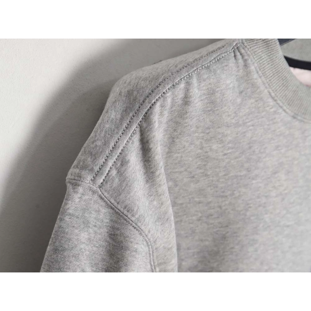 Nike x Stussy Nike Stussy joint 23SS solid color embroidered logo velvet sweatshirt,Nike Sweatshirt,Sweatshirt,APPAREL