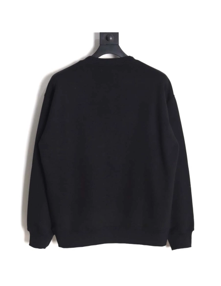 Dior 22Fw silver label embroidered logo round neck sweatshirt_CM_2,Dior Sweatshirt,Sweatshirt,APPAREL