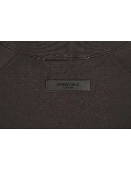 FEAR OF GOD FOG essential double thread flocking 77 printed round neck sweatshirt_CM_1,Fear of God Sweatshirt,Sweatshirt,APPAREL