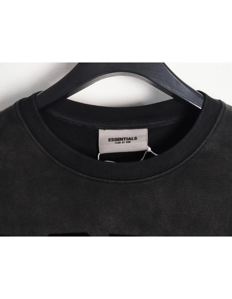 Fear of God Gradient washed flocking 1977 crew neck sweatshirt,Fear of God Sweatshirt,Sweatshirt,APPAREL