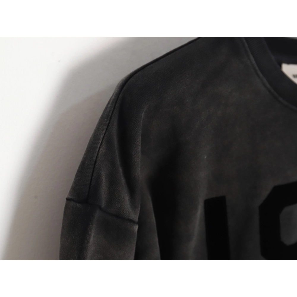 Fear of God Gradient washed flocking 1977 crew neck sweatshirt,Fear of God Sweatshirt,Sweatshirt,APPAREL