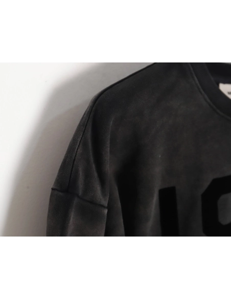 Fear of God Gradient washed flocking 1977 crew neck sweatshirt,Fear of God Sweatshirt,Sweatshirt,APPAREL