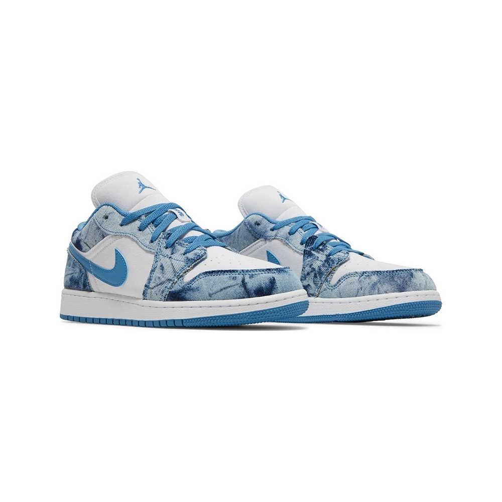 AIR JORDAN 1 LOW GS WASHED DENIM DM8947 100,AIR JORDAN 1 LOW,Air Jordan
