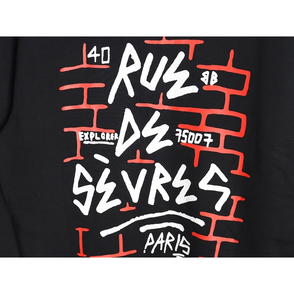 Balenciaga 23Fw graffiti lettering print crew neck sweatshirt,Balenciaga Sweatshirt,Sweatshirt,APPAREL