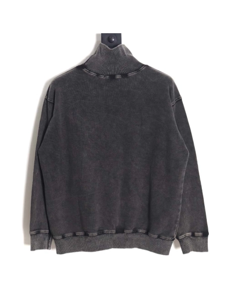 ALEXANDE WANG Alexander Wang\Alexander Wang washed distressed letter sweatshirt,Alexander Wang Sweatshirt,Sweatshirt,APPAREL