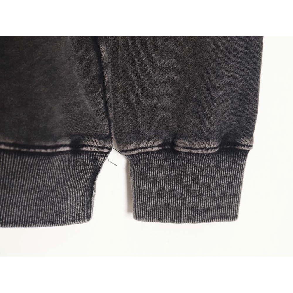 ALEXANDE WANG Alexander Wang\Alexander Wang washed distressed letter sweatshirt,Alexander Wang Sweatshirt,Sweatshirt,APPAREL