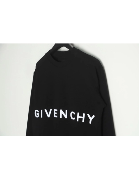 Givenchy 22SS foursquare threedimensional embroidery crew neck sweatshirt,Givenchy Sweatshirt,Sweatshirt,APPAREL