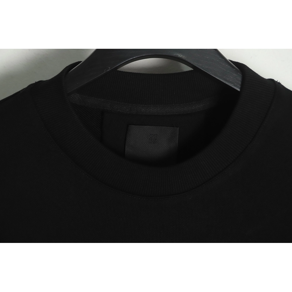 Givenchy 22SS foursquare threedimensional embroidery crew neck sweatshirt,Givenchy Sweatshirt,Sweatshirt,APPAREL