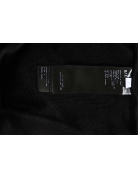 Balenciaga Balenciaga 23FW pierced buckle washed round neck sweatshirt,Balenciaga Sweatshirt,Sweatshirt,APPAREL