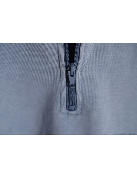 Alexander Wang 23SS foam threedimensional small letter print halfzip pullover sweatshirt,Alexander Wang Sweatshirt,Sweatshirt,AP