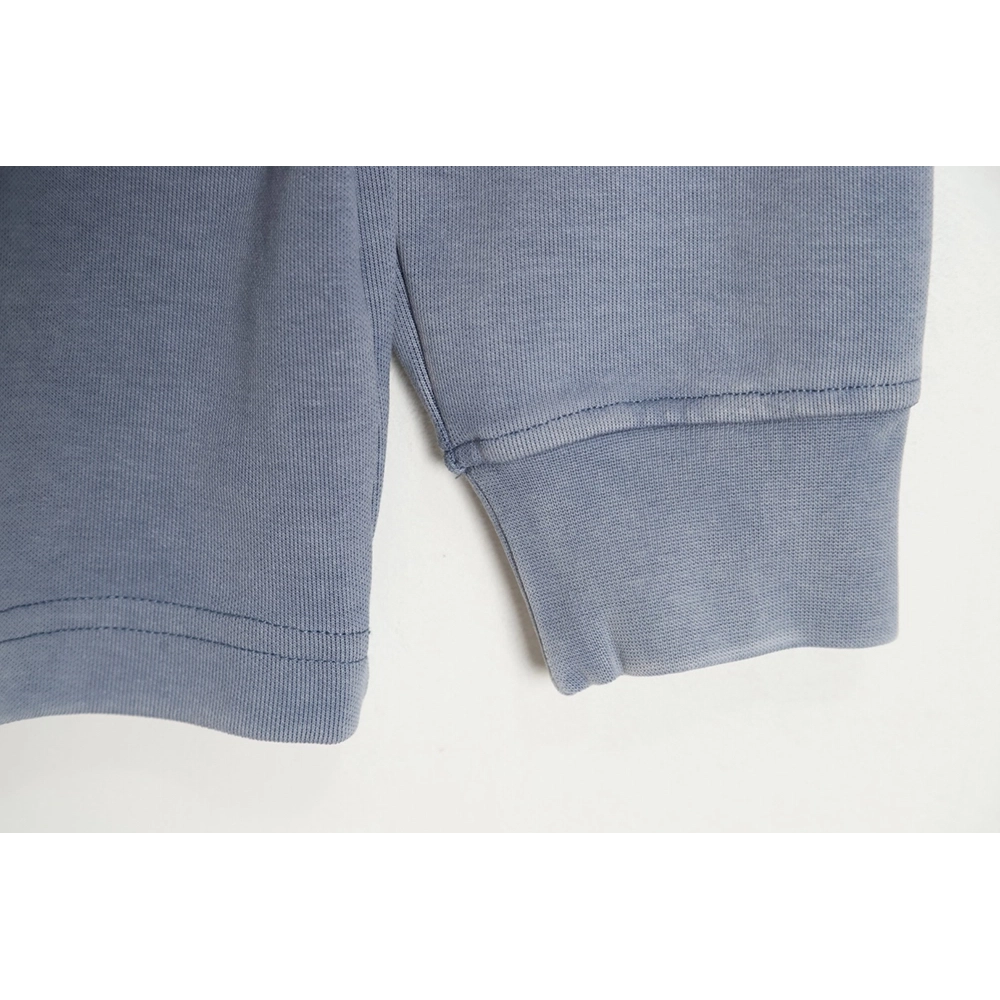 Alexander Wang 23SS foam threedimensional small letter print halfzip pullover sweatshirt,Alexander Wang Sweatshirt,Sweatshirt,AP