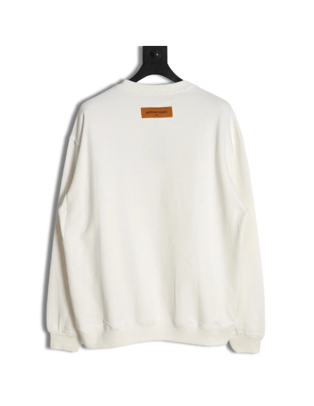 Louis vuitton colorful printed beaded chain sweatshirt,Louis Vuitton Sweatshirt,Sweatshirt,APPAREL