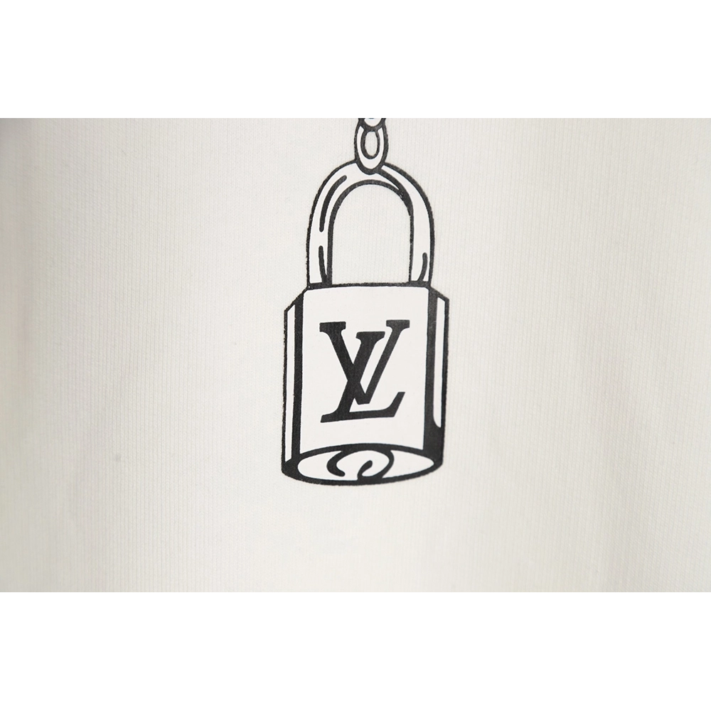 Louis vuitton colorful printed beaded chain sweatshirt,Louis Vuitton Sweatshirt,Sweatshirt,APPAREL