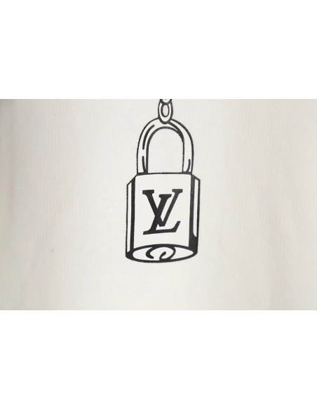 Louis vuitton colorful printed beaded chain sweatshirt,Louis Vuitton Sweatshirt,Sweatshirt,APPAREL