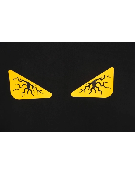 Fendi 23Fw Exploded Pattern Laminated Monster Eyes Sweatshirt,Fendi Sweatshirt,Sweatshirt,APPAREL