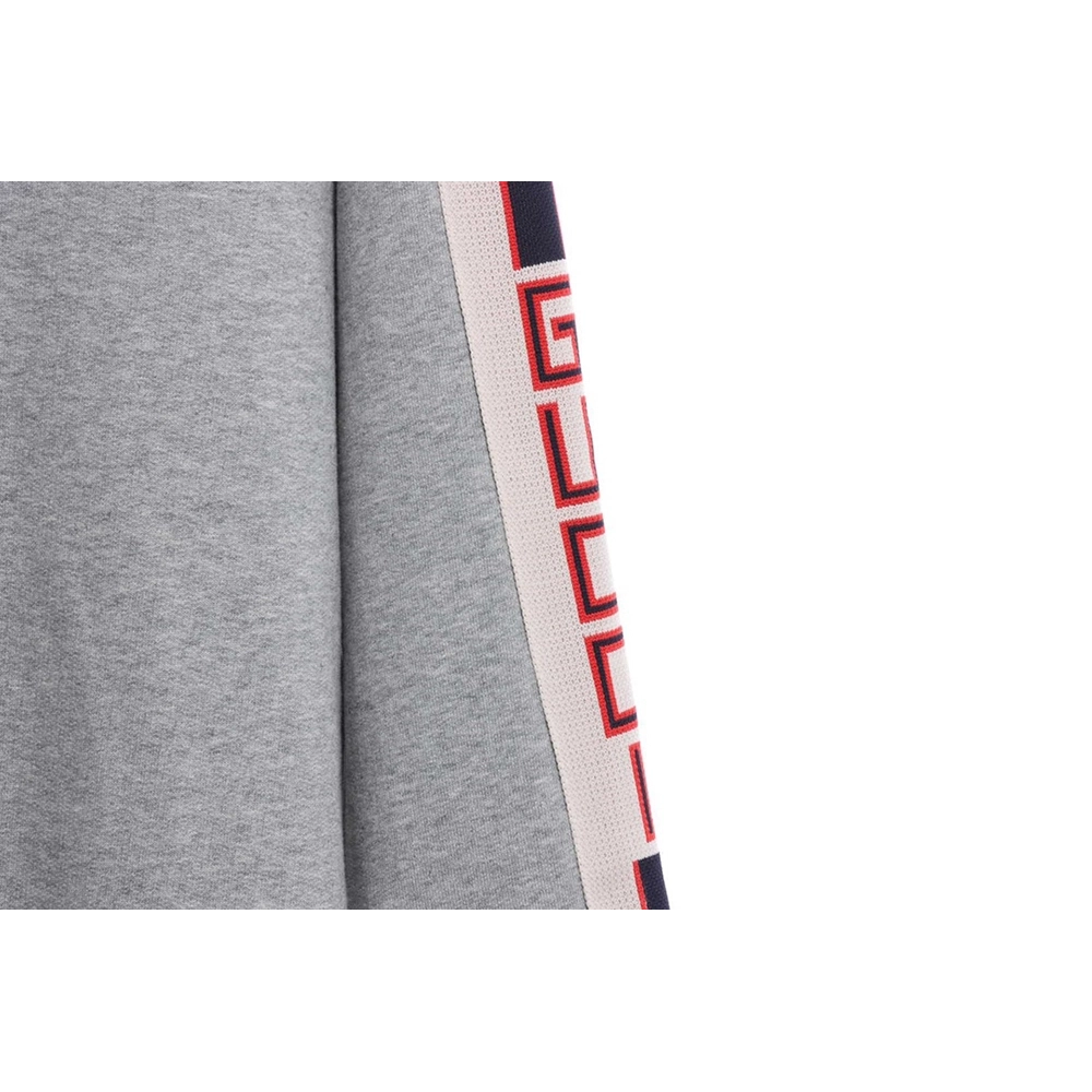 Gucci Classic Double Sided Webbing Sweatshirt,Gucci Sweatshirt,Sweatshirt,APPAREL