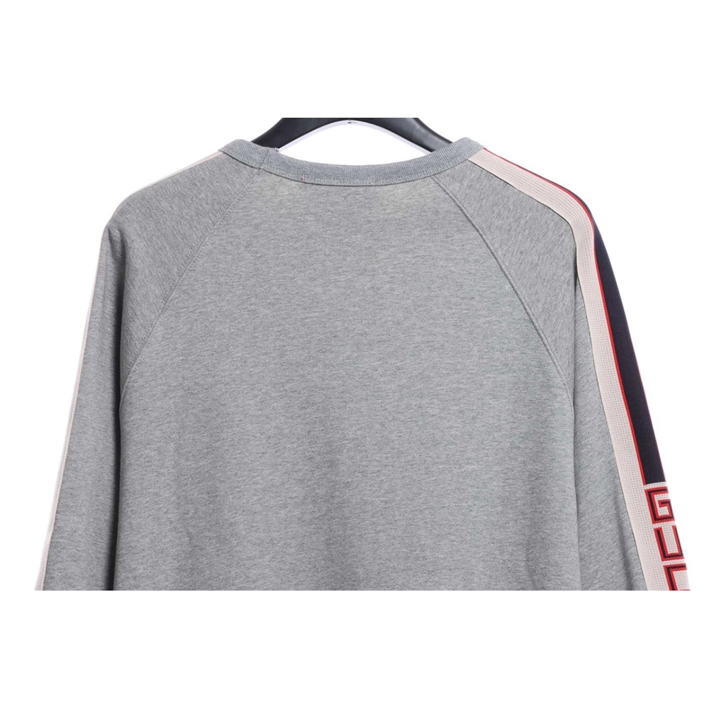 Gucci Classic Double Sided Webbing Sweatshirt,Gucci Sweatshirt,Sweatshirt,APPAREL