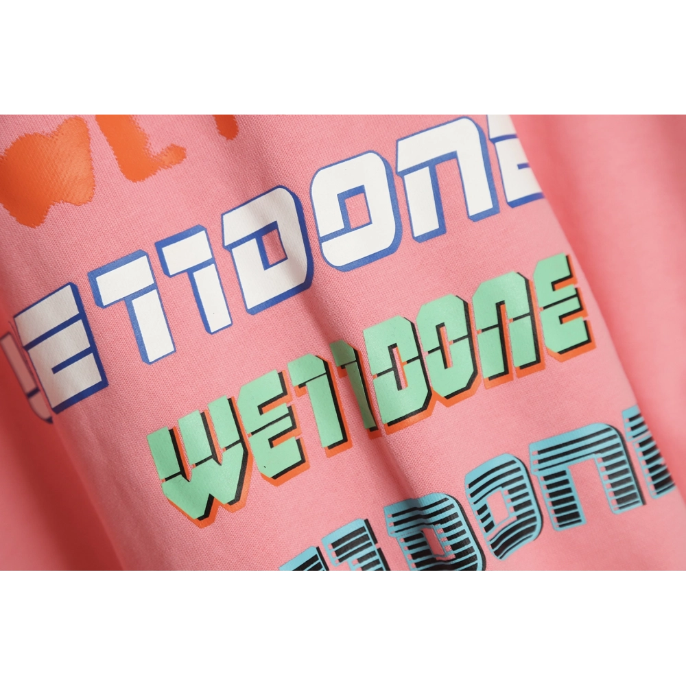 WE11 DONE 22FW Neon Barrage Crew Neck Sweatshirt,We11done Sweatshirt,Sweatshirt,APPAREL