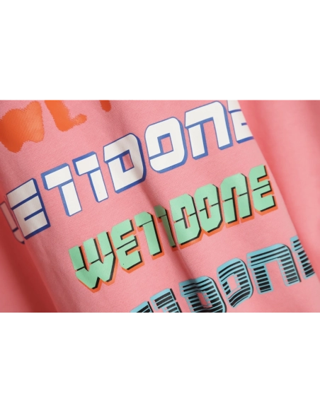 WE11 DONE 22FW Neon Barrage Crew Neck Sweatshirt,We11done Sweatshirt,Sweatshirt,APPAREL