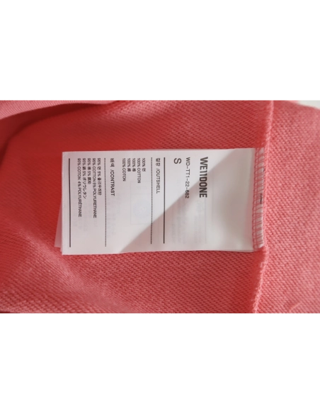 WE11 DONE 22FW Neon Barrage Crew Neck Sweatshirt,We11done Sweatshirt,Sweatshirt,APPAREL