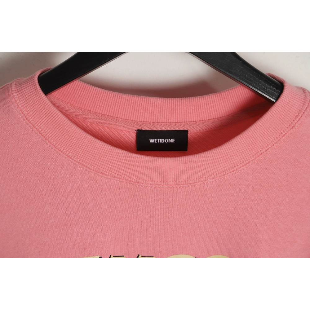 WE11 DONE 22FW Neon Barrage Crew Neck Sweatshirt,We11done Sweatshirt,Sweatshirt,APPAREL