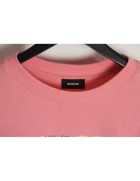 WE11 DONE 22FW Neon Barrage Crew Neck Sweatshirt,We11done Sweatshirt,Sweatshirt,APPAREL