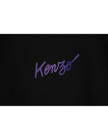 Kenzo 22FW begonia print crew neck sweatshirt TSK1,Kenzo Sweatshirt,Sweatshirt,APPAREL