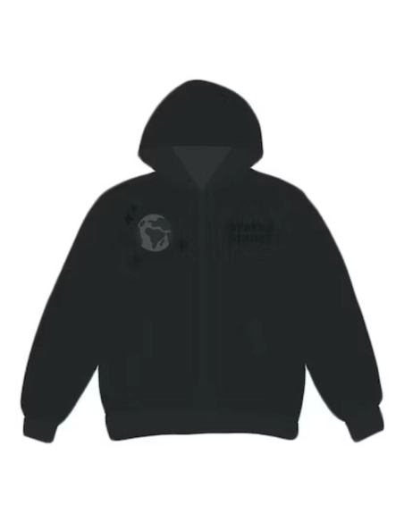Broken Planet Market Spider Web Zip Up Hoodie Black,Sp5der Hoodie,HOODIE,Clothing