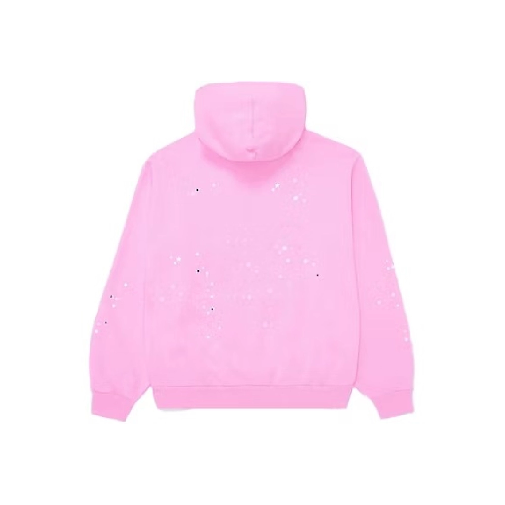 Sp5der Atlanta Hoodie Pink,Sp5der Hoodie,HOODIE,Clothing