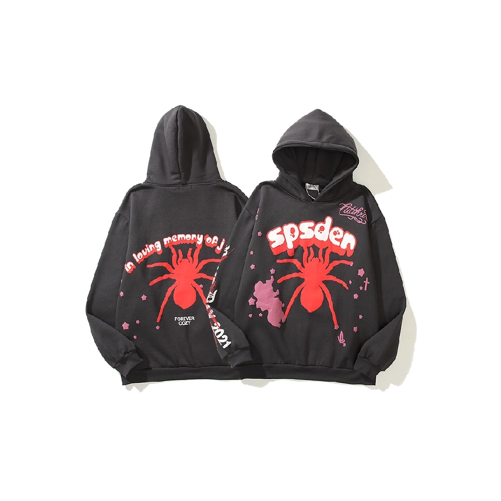 Multi Color Spider Hoodie,Sp5der Hoodie,HOODIE,Clothing