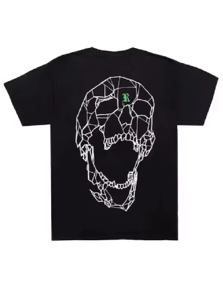 Revenge Spider T-Shirt Black/Green,Sp5der T-shirt,T-SHIRT,Clothing