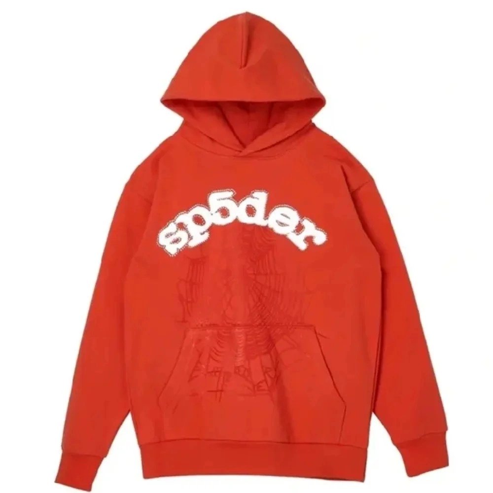 Spider Logo Orange Sp5der Worldwide Tracksuit,Sp5der Tracksuit,SUIT,Clothing