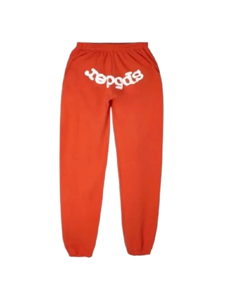 Spider Logo Orange Sp5der Worldwide Tracksuit,Sp5der Tracksuit,SUIT,Clothing