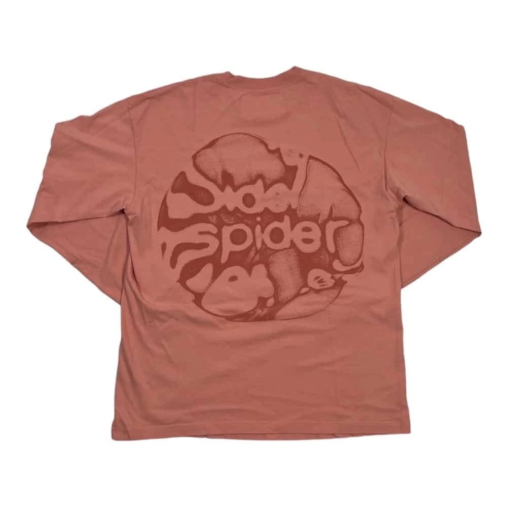 Sp5der Worldwide Long Sleeve Pink Pre-owned Sweatshirt,Sp5der,SWEATSHIRT,Clothing