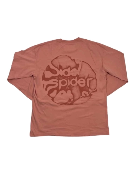 Sp5der Worldwide Long Sleeve Pink Pre-owned Sweatshirt,Sp5der,SWEATSHIRT,Clothing
