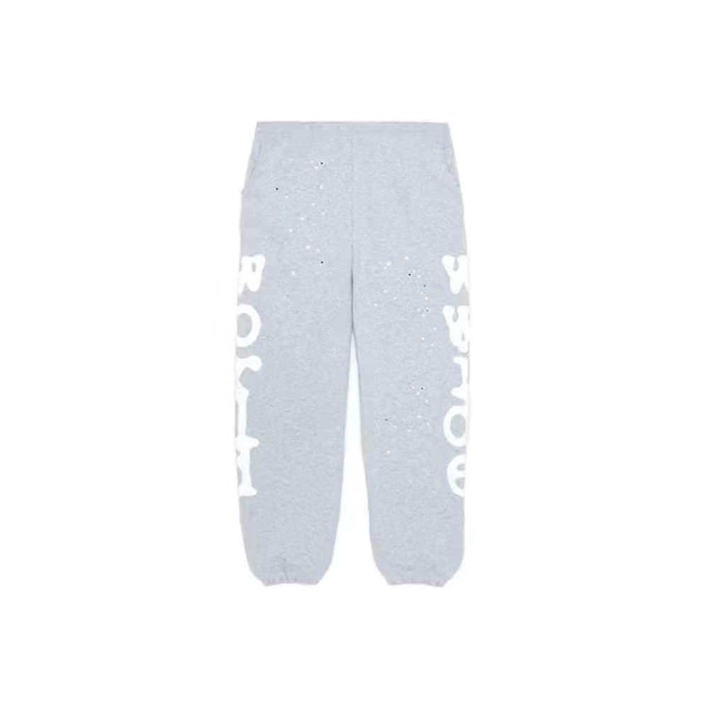 Sp5der Beluga Sweatpants Heather Grey,Sp5der Sweatpants,CASUAL PANTS,Clothing