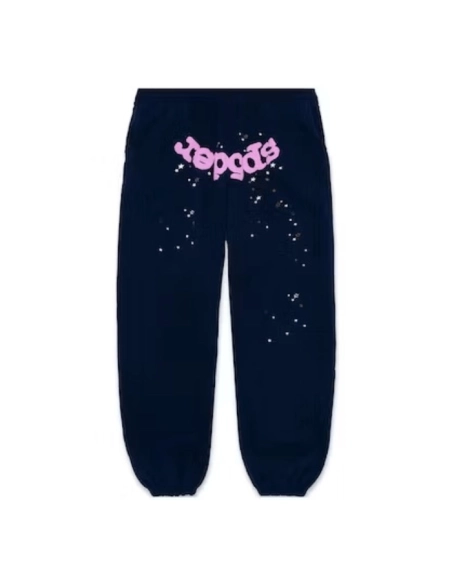 Sp5der Atlanta Sweatpants Navy,Sp5der Sweatpants,CASUAL PANTS,Clothing