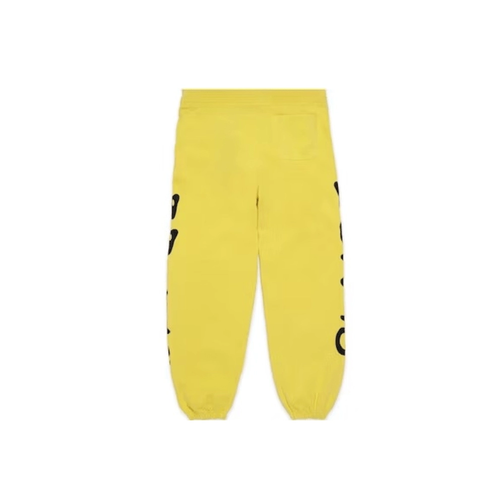 Sp5der Beluga Sweatpants Yellow,Sp5der Sweatpants,CASUAL PANTS,Clothing