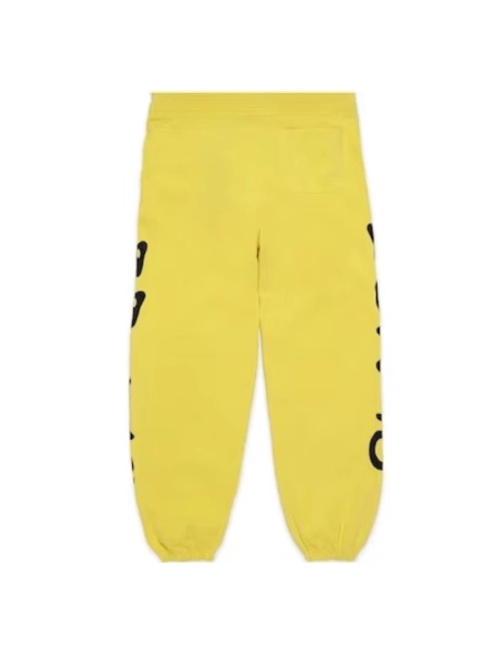 Sp5der Beluga Sweatpants Yellow,Sp5der Sweatpants,CASUAL PANTS,Clothing