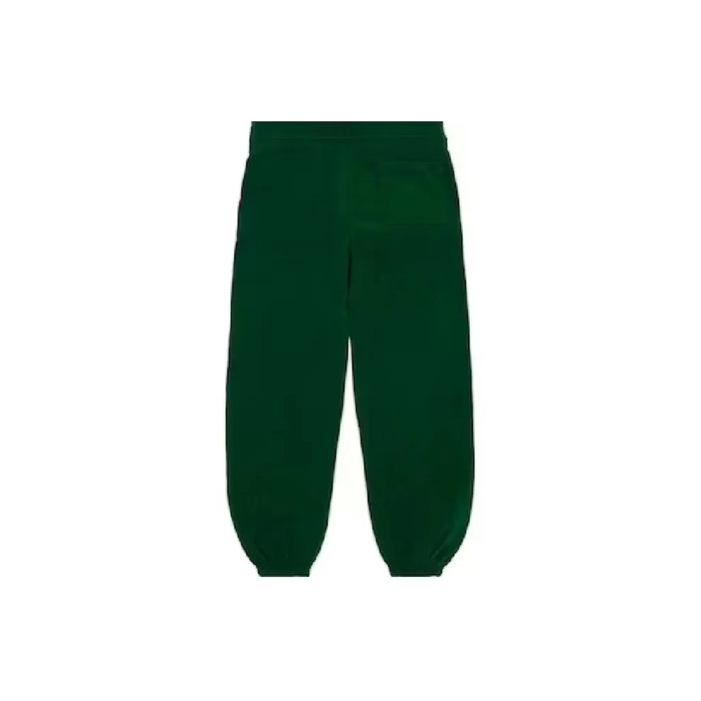 Sp5der Web Sweatpants Hunter Green,Sp5der Sweatpants,CASUAL PANTS,Clothing