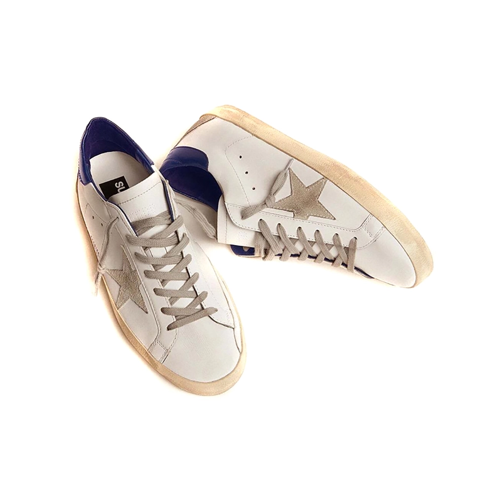 Golden Goose SuperStar blue GMF10270,GOLDEN GOOSE,Other Brand Sneakers
