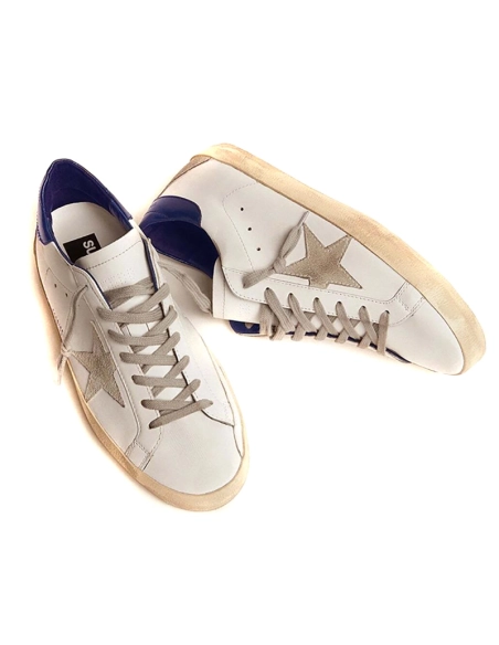 Golden Goose SuperStar blue GMF10270,GOLDEN GOOSE,Other Brand Sneakers